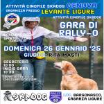 RO - RALLY OBEDIENCE - CASARZA LIGURE GE 26 GENNAIO 2025