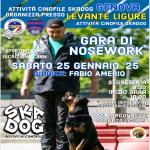 NO - NOSEWORK - CASARZA LIGURE GE 25 GENNAIO 2025