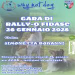 RO - RALLY OBEDIENCE FIDASC - ASD WHY NOT DOG ROMA - 26 GENNAIO 2025