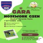 NO - NOSEWORK CSEN - PADOVA PD - 7 SETTEMBRE