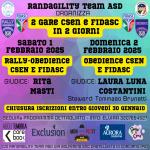 OB - OBEDIENCE CSEN - RANDAGILITY TEAM -  CORCIANO PG - 2 FEBBRAIO 2025