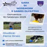 NO - NOSEWORK - RUSSI RA 16 FEBBRAIO