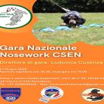 NO-NOSEWORK-CSEN-PALERMO 21 GIUGNO