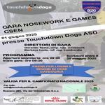 NO - NOSEWORK - CSEN - TOUCHDOWN DOGS ASD -1 GIUGNO - ROZZANO -MI