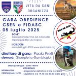 OB - OBEDIENCE CSEN - VITA DA CANI - OSIO SOPRA BG - 5 LUGLIO 2025