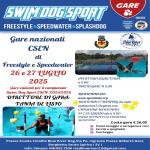 SDS-SWIMDOG FREESTYLE/SPEEDWATER- ASD BLUE RIVER 2.0 BORGHETTO S.SPIRITO 26LUGLIO