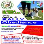 RO - RALLY OBEDIENCE FIDASC - LA SCUOLA DEL CANE A.S.D. - 30/08/2025