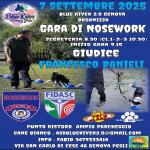 NO -NOSEWORK - BLUE RIVER 2.0 - PEGLI GENOVA - 7 Settembre 2025