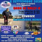 RO-RALLY OBEDIENCE-BLUE RIVER 2.0 -GENOVA-PEGLI 6 SETTEMBRE 2025 2025