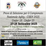 BH - AGILITY DOG -  QUARTA SELEZIONE JUNIORES U18 E U25 - 27 SETTEMBRE