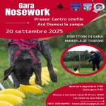 NO - NOSEWORK CSEN - LA TESTA DEL CANE c/o CERCOLA - 20/09/2025
